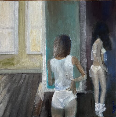 Eclats d'innocence van Lisbeth Buonanno, Schilderij te koop op Singulart