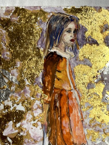 Le ruban et la moue di Lisbeth Buonanno, Opera su carta in vendita su Singulart