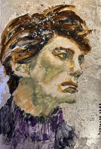 Avant le mot van Lisbeth Buonanno, Schilderij te koop op Singulart