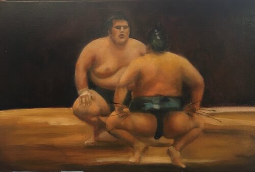 L'art de la guerre c'est soumettre son ennemi sans combattre von Lisbeth Buonanno, Malerei kaufen auf Singulart