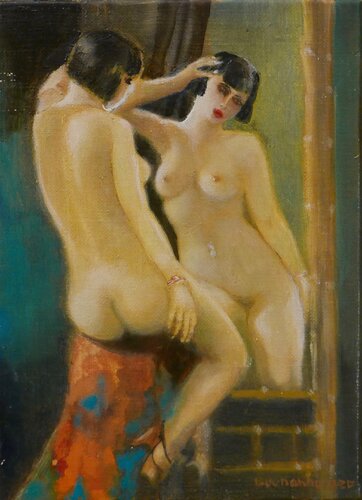 Geisha di Lisbeth Buonanno, Pittura in vendita su Singulart