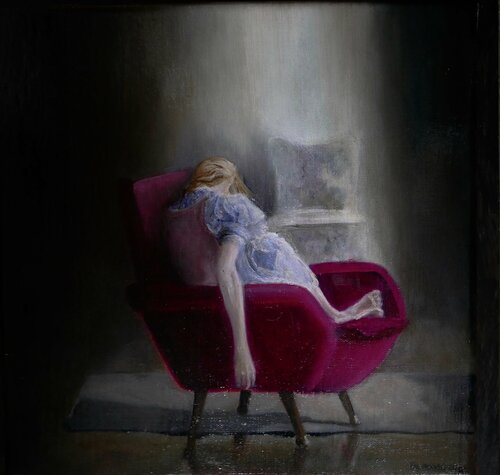 Rêve du papillon di Lisbeth Buonanno, Pittura in vendita su Singulart