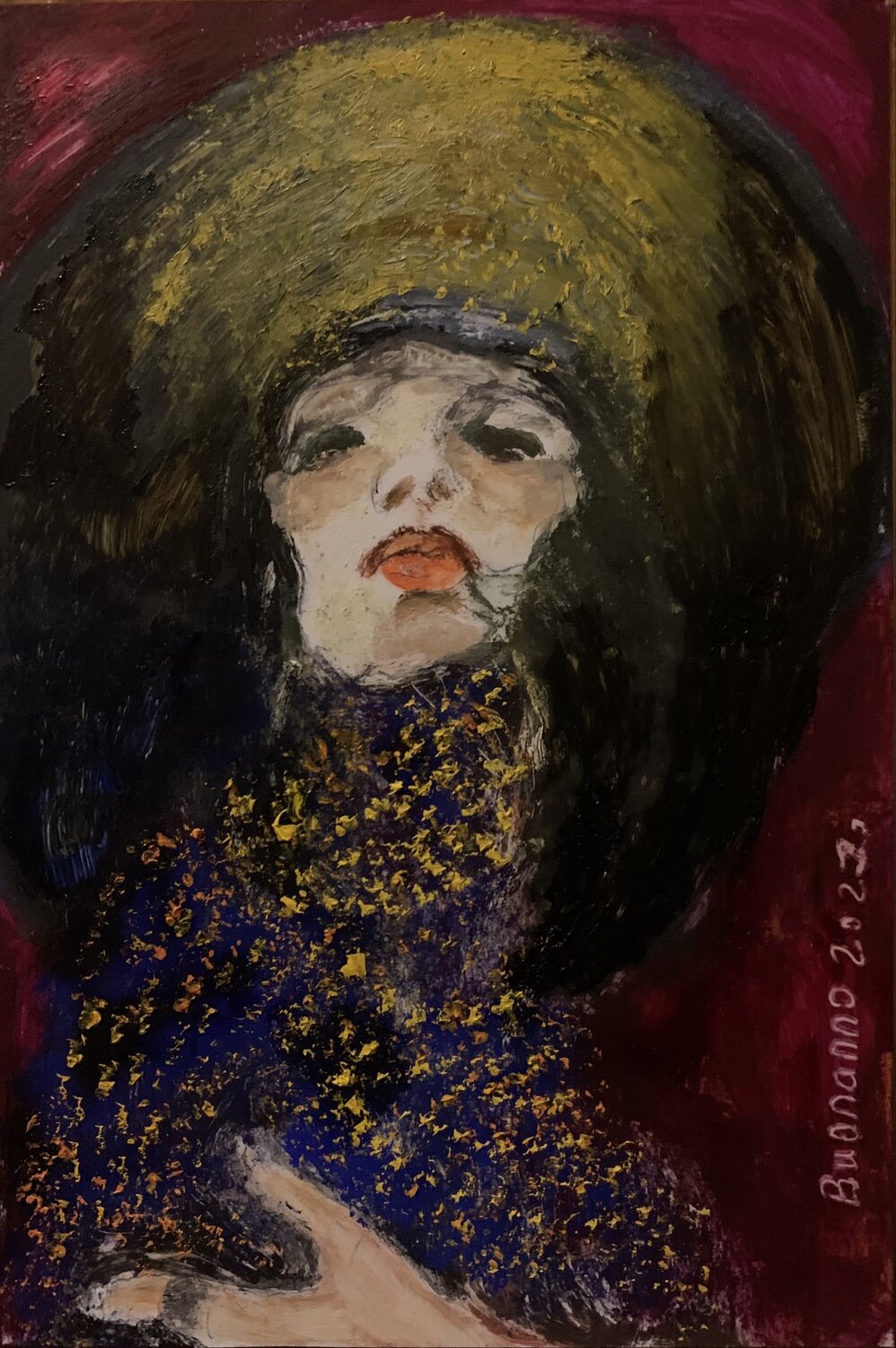 Red Golstone mood Lisbeth Buonanno