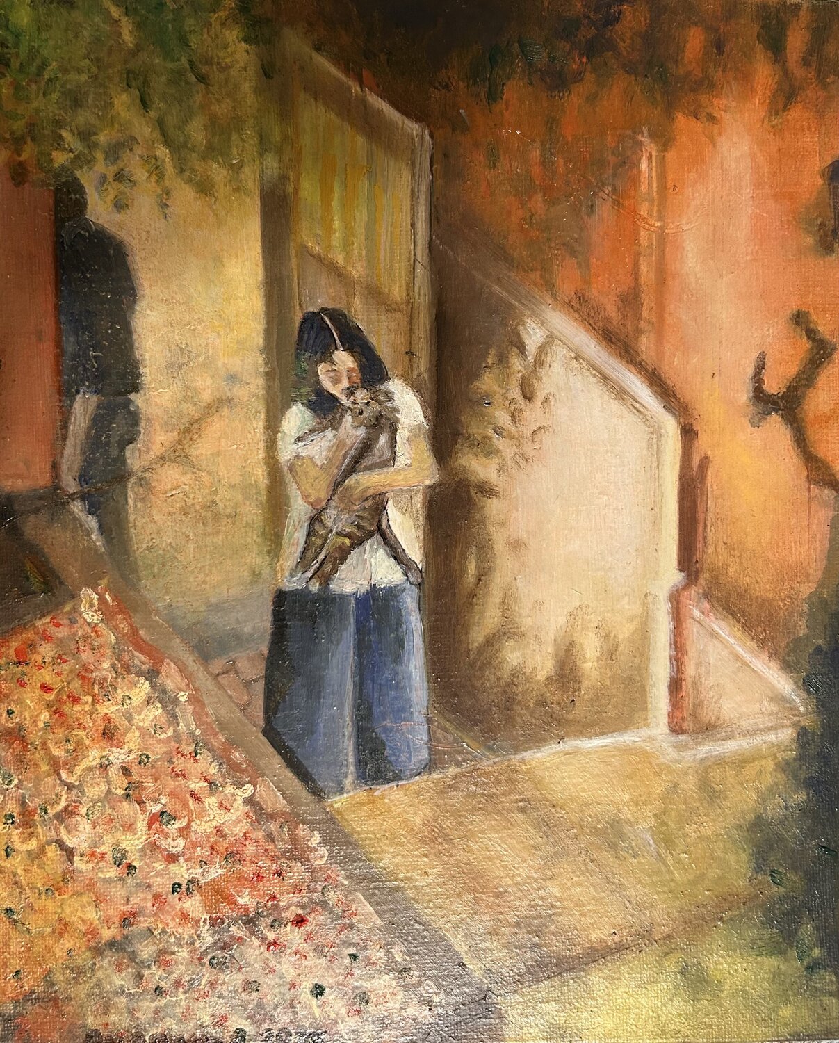 L'étreinte au clair d'ombre Lisbeth Buonanno