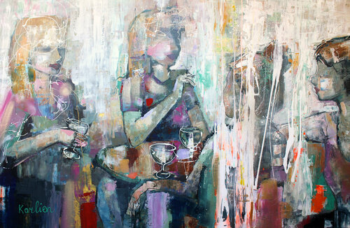 Today is a good day di Karlien Hamel-Kuperus, Pittura in vendita su Singulart