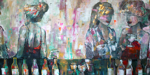 Gin Tonic di Karlien Hamel-Kuperus, Pittura in vendita su Singulart