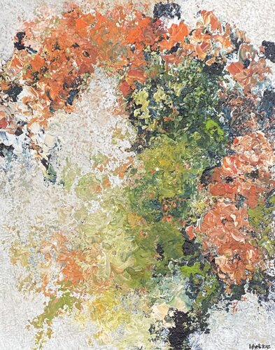 Apricot Blossoms di Wietzie, Pittura in vendita su Singulart