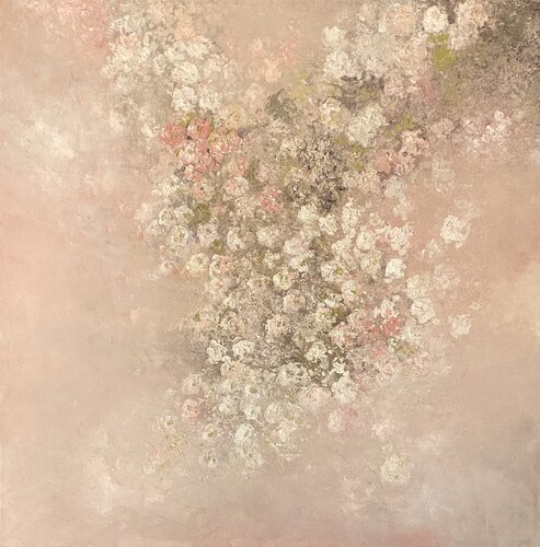 Pink Kisses di Wietzie, Pittura in vendita su Singulart