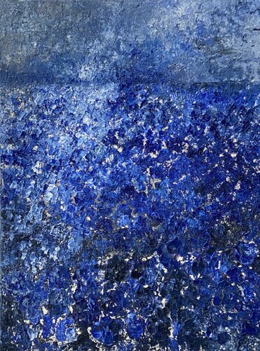 Blue Beckoning van Wietzie, Schilderij te koop op Singulart