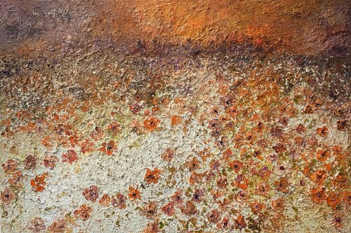 Blossoming Desert di Wietzie, Pittura in vendita su Singulart