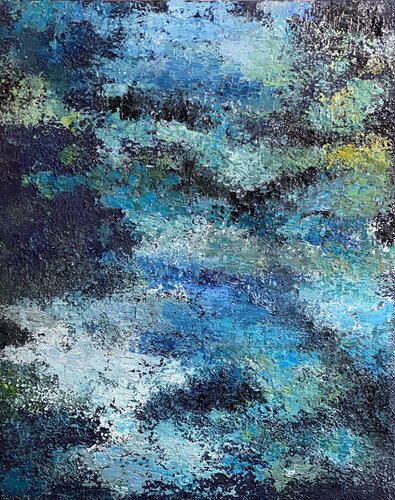 Midnight Swim von Wietzie, Malerei kaufen auf Singulart