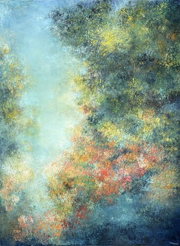 Whispers of the Canopy par Wietzie, Peinture en vente sur Singulart