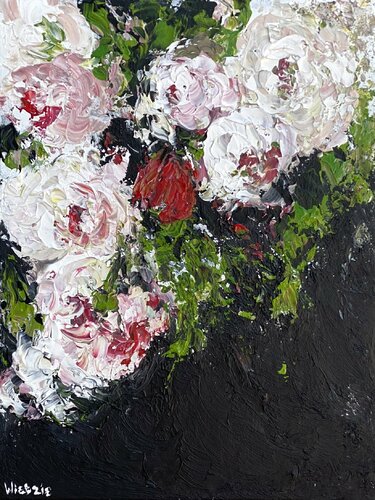 Peonies in May di Wietzie, Pittura in vendita su Singulart