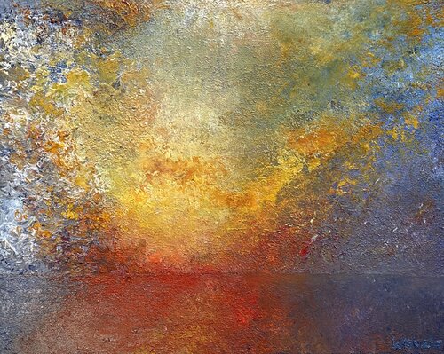 Blood-red Sky di Wietzie, Pittura in vendita su Singulart