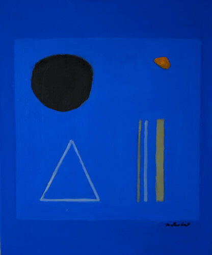 Blue no.3 von Jan-Thomas Ölund, Malerei kaufen auf Singulart