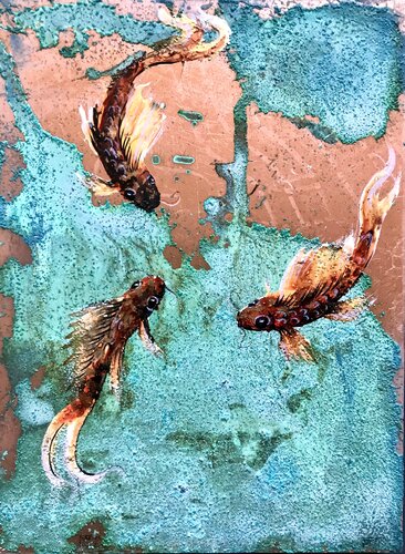 Copper bowl II par Teresa Poole, Peinture en vente sur Singulart
