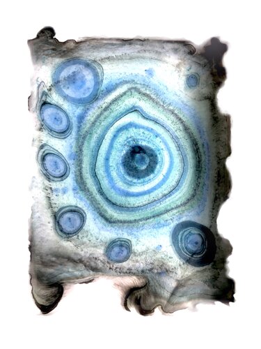 Suminagashi I by Teresa Poole, 사진 for Sale on Singulart