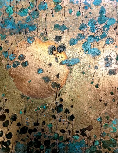 Spring moon I van Teresa Poole, Schilderij te koop op Singulart