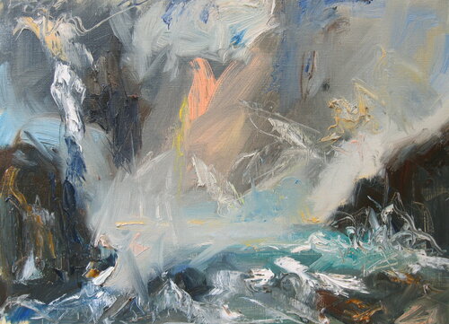 Izu peninsula 5pm van Gary Bayliss, Schilderij te koop op Singulart