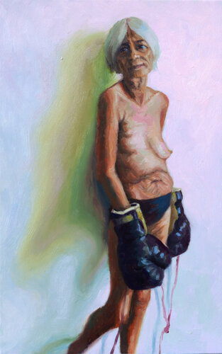 Colors of my shadow by Francien Krieg, Painting for Sale on Singulart