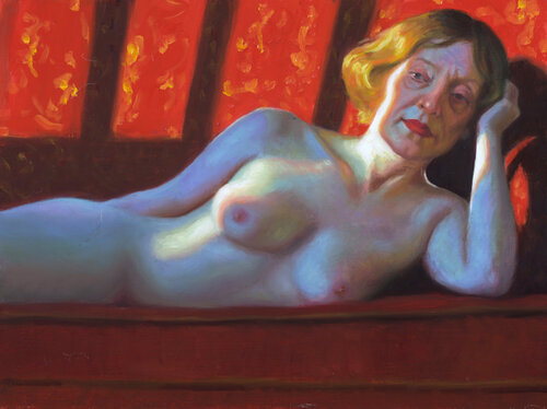The waiting body van Francien Krieg, Schilderij te koop op Singulart