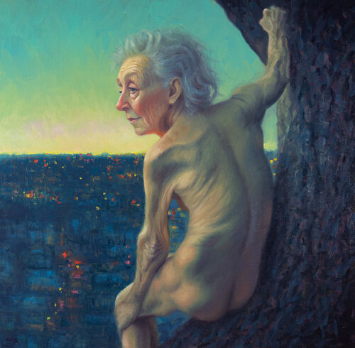 The vigil of time by Francien Krieg, Painting for Sale on Singulart