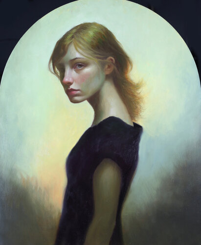 Ophelia's reverie van Francien Krieg, Schilderij te koop op Singulart