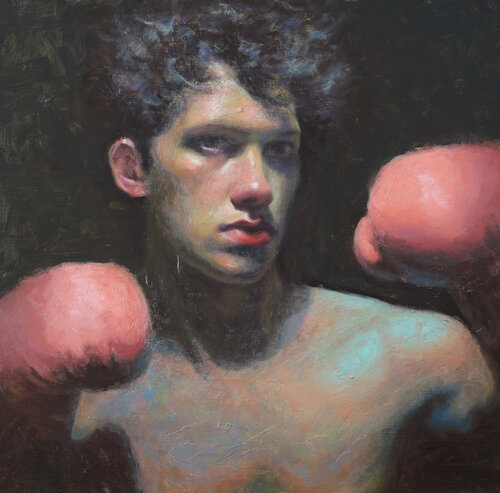 Neverending battles van Francien Krieg, Schilderij te koop op Singulart