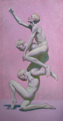 The architecture of growth di Francien Krieg, Pittura in vendita su Singulart