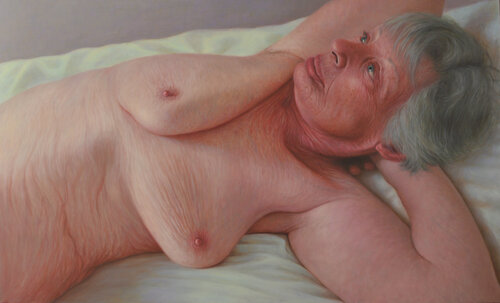 Staring in the past by Francien Krieg, Painting for Sale on Singulart