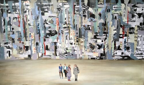 El encuentro di Luisa González, Pittura in vendita su Singulart