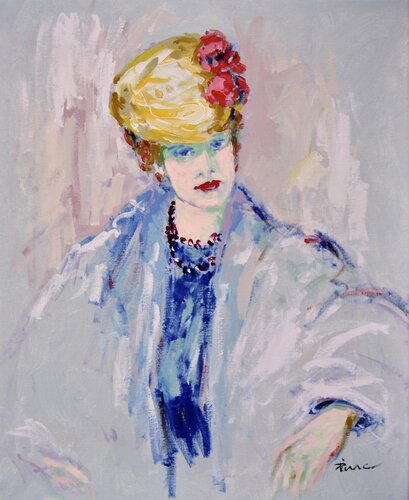 Mrs. Louise Lefèvre von Pierre Van Dijk, Malerei kaufen auf Singulart