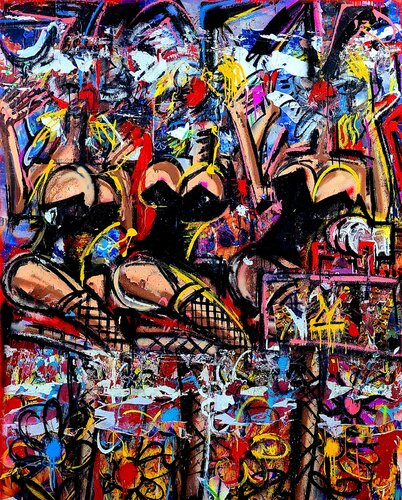 flower dance di B Dacsurlap, Disegno in vendita su Singulart