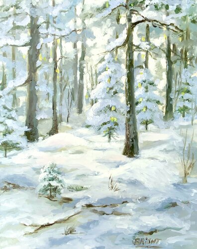 Quietude di Julia Bright, Pittura in vendita su Singulart