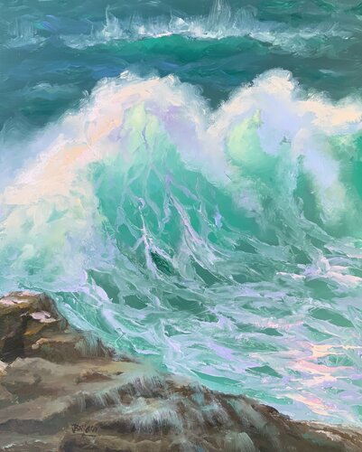 Luminescence di Julia Bright, Pittura in vendita su Singulart