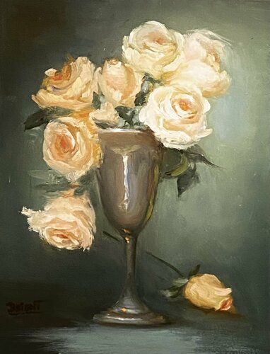 La Vie En Rose von Julia Bright, Malerei kaufen auf Singulart