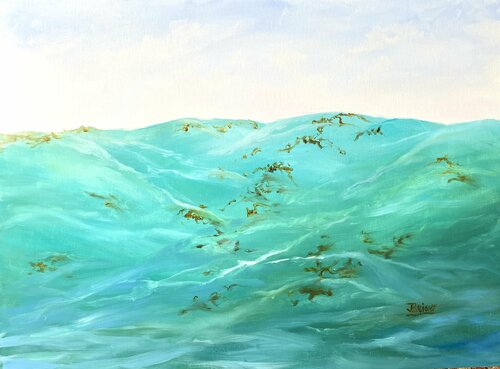 Caribbean Paradise by Julia Bright, 油畫 for Sale on Singulart