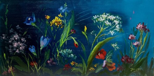 Wildflower Dance van Julia Bright, Schilderij te koop op Singulart