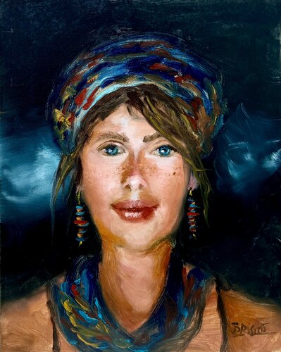 Touched By The Sun di Julia Bright, Pittura in vendita su Singulart