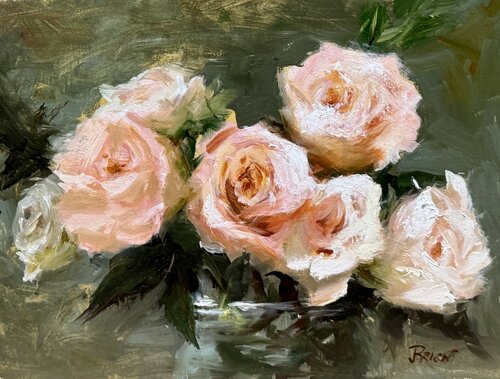 Everything’s Coming Up Roses by Julia Bright, 油畫 for Sale on Singulart