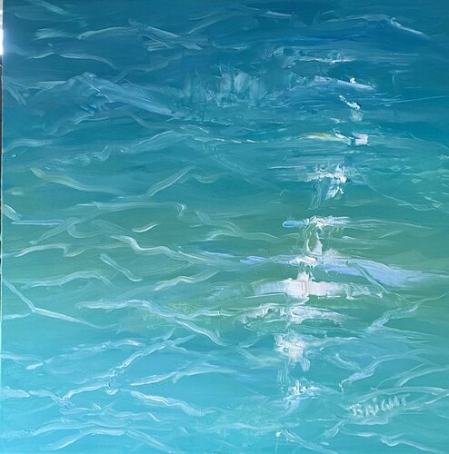 The Shape of Water van Julia Bright, Schilderij te koop op Singulart