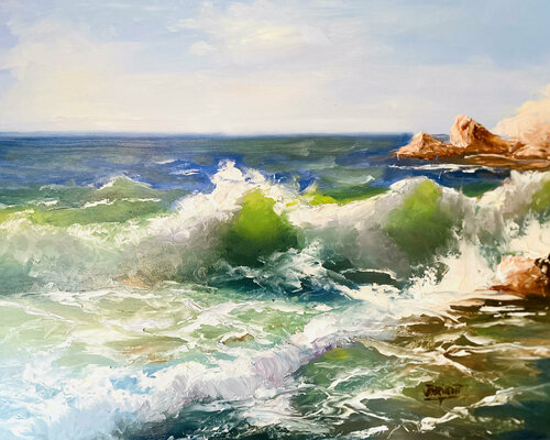 Brothers and Sisters van Julia Bright, Schilderij te koop op Singulart