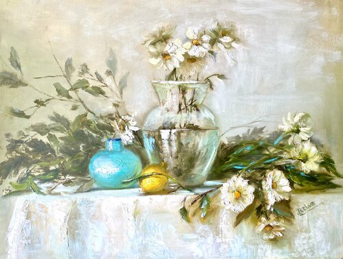 Daisy Chain di Julia Bright, Pittura in vendita su Singulart