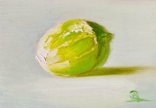 Lime Study von Julia Bright, Malerei kaufen auf Singulart