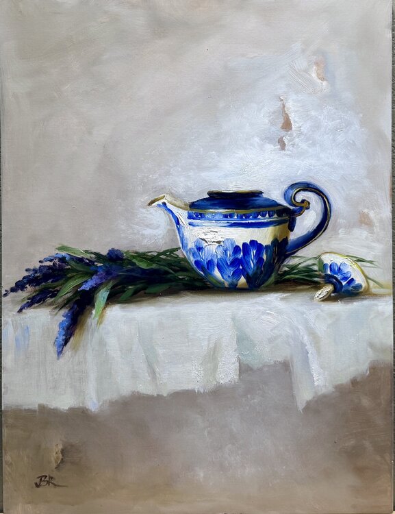 Serenity In Blue Julia Bright