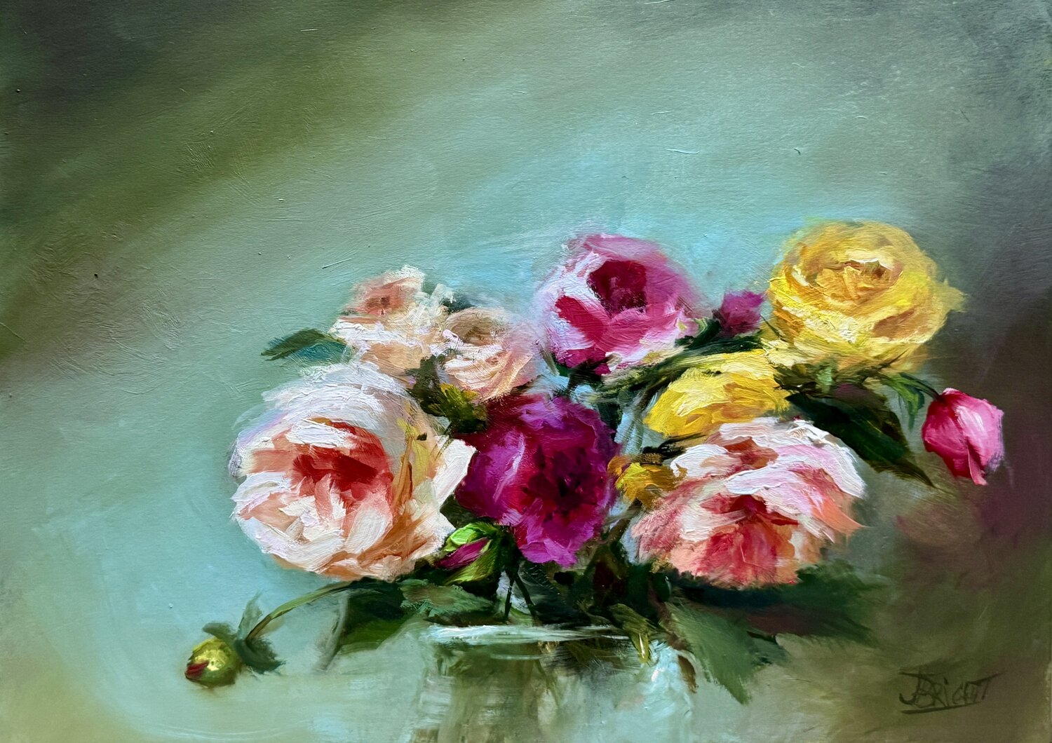 Roses In Quiet Emptiness Julia Bright
