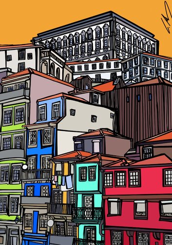 Porto, Portugal by Claudia Ahrens, Print for Sale on Singulart