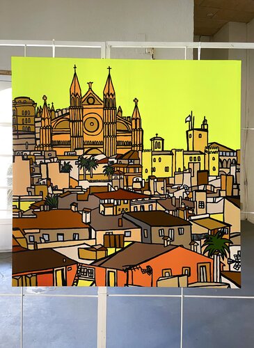 Palma de Mallorca von Claudia Ahrens, Malerei kaufen auf Singulart