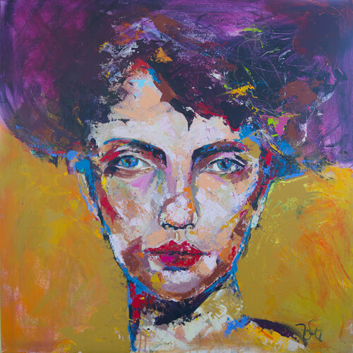 I challenge you - Te desafío van Bego Lafuente, Schilderij te koop op Singulart