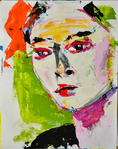 Retrato Oriental van Bego Lafuente, Werk op papier te koop op Singulart